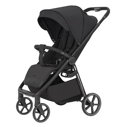 Коляска прогулянкова дитяча CARRELLO Bravo M/Lite CRL-5529 Piano Black Чорна, фото 1