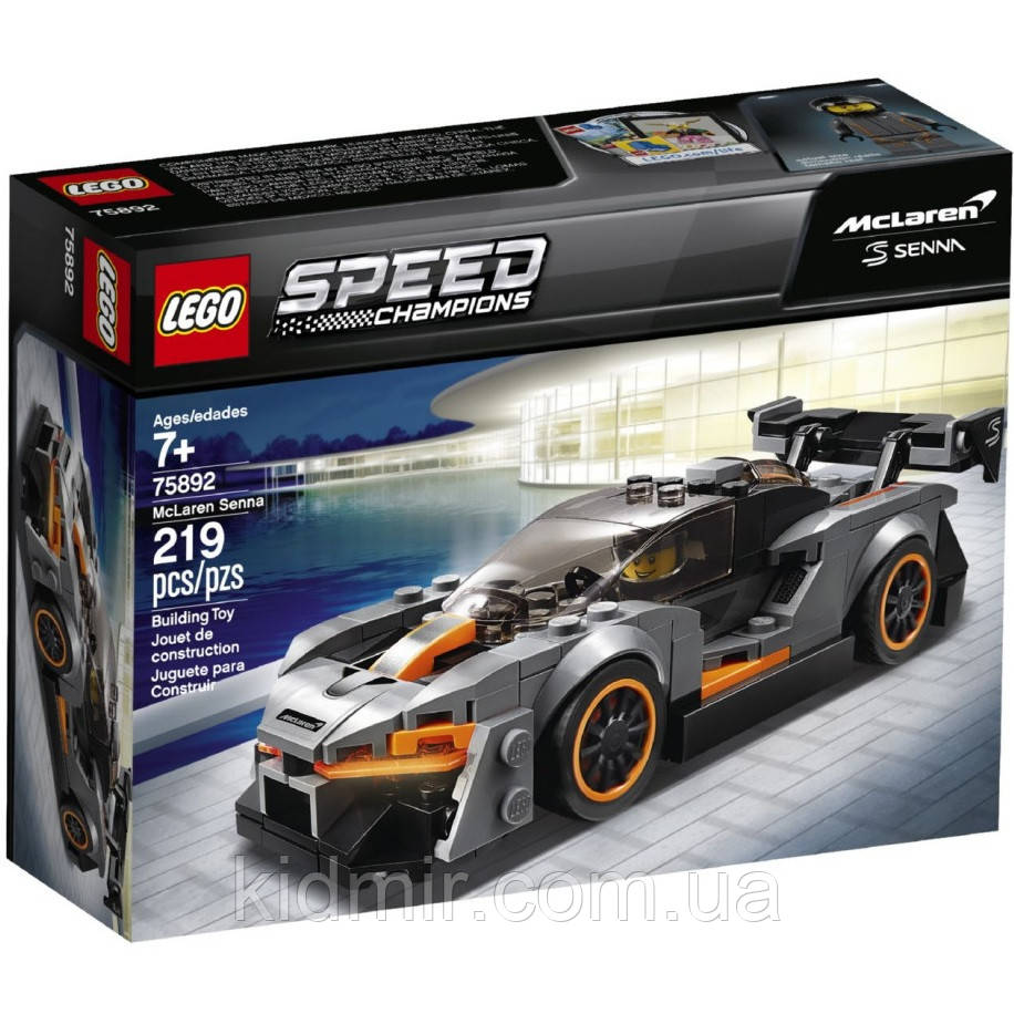 Конструктор LEGO Speed Champions 75892 Автомобіль McLaren Senna, фото 1