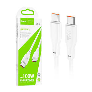 Кабель TypeC - TypeC Hoco X93 Force (100W) 2м