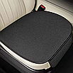 Накидки на сидіння автомобільні, на передні та заднє сидіння чорного кольору, фото 2