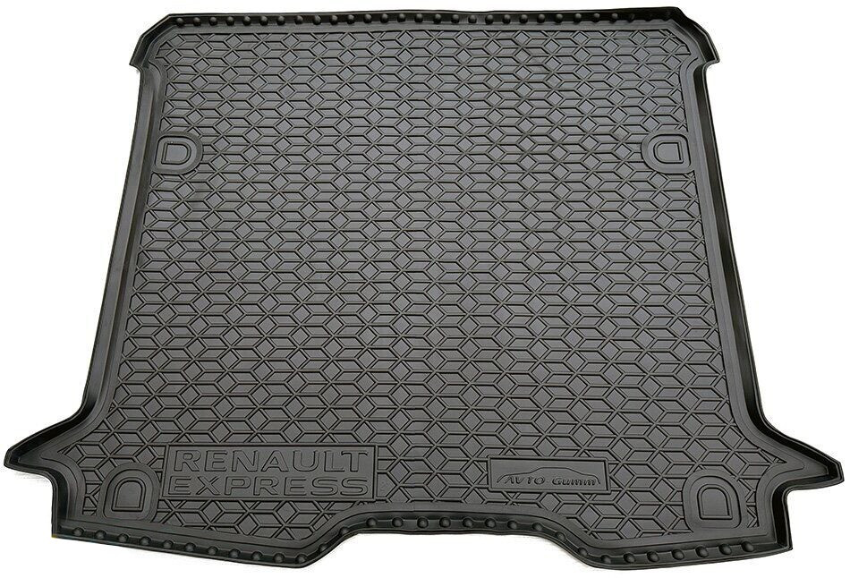 Килимки в багажник Renault Express II 2021- поліуретан 112024 Avto-Gumm