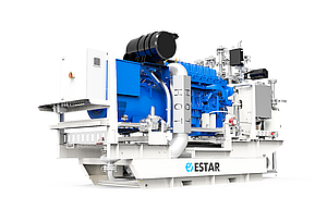 Когенераційна газова електростанція ESTAR LC125O-NG (100 кВт)