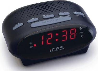 Настільний годинник Lenco ICR210 Black