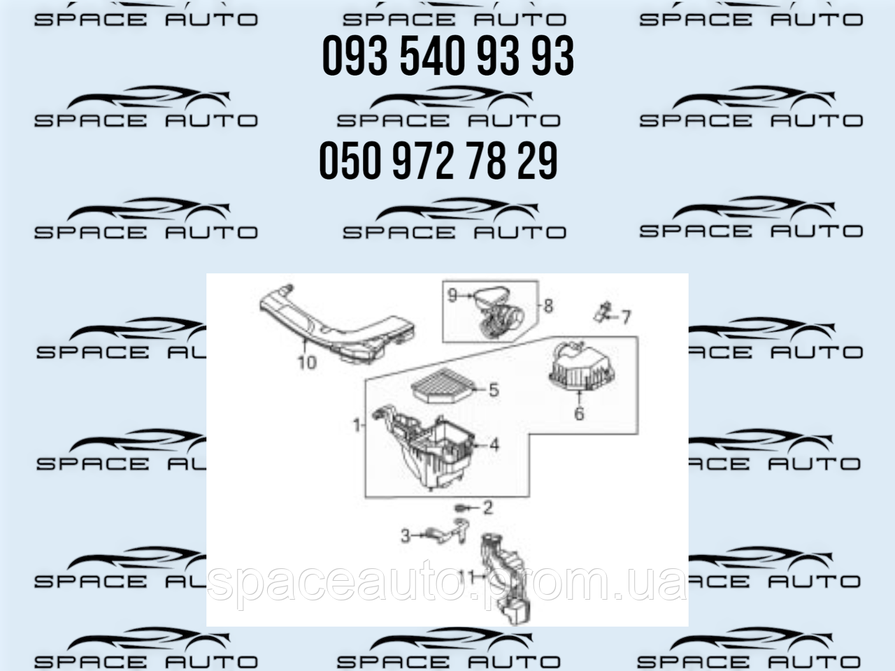 Патрубок Nissan Rogue t33, 2,5, 2021- 2024 год б/у оригинал 165766RA0B, фото 1