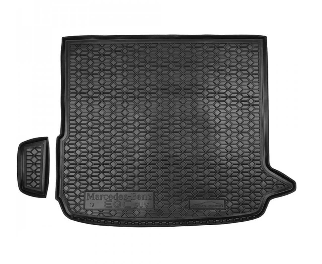Килимки в багажник Mercedes-Benz EQC SUV N293 2019- поліуретан 112169 Avto-Gumm