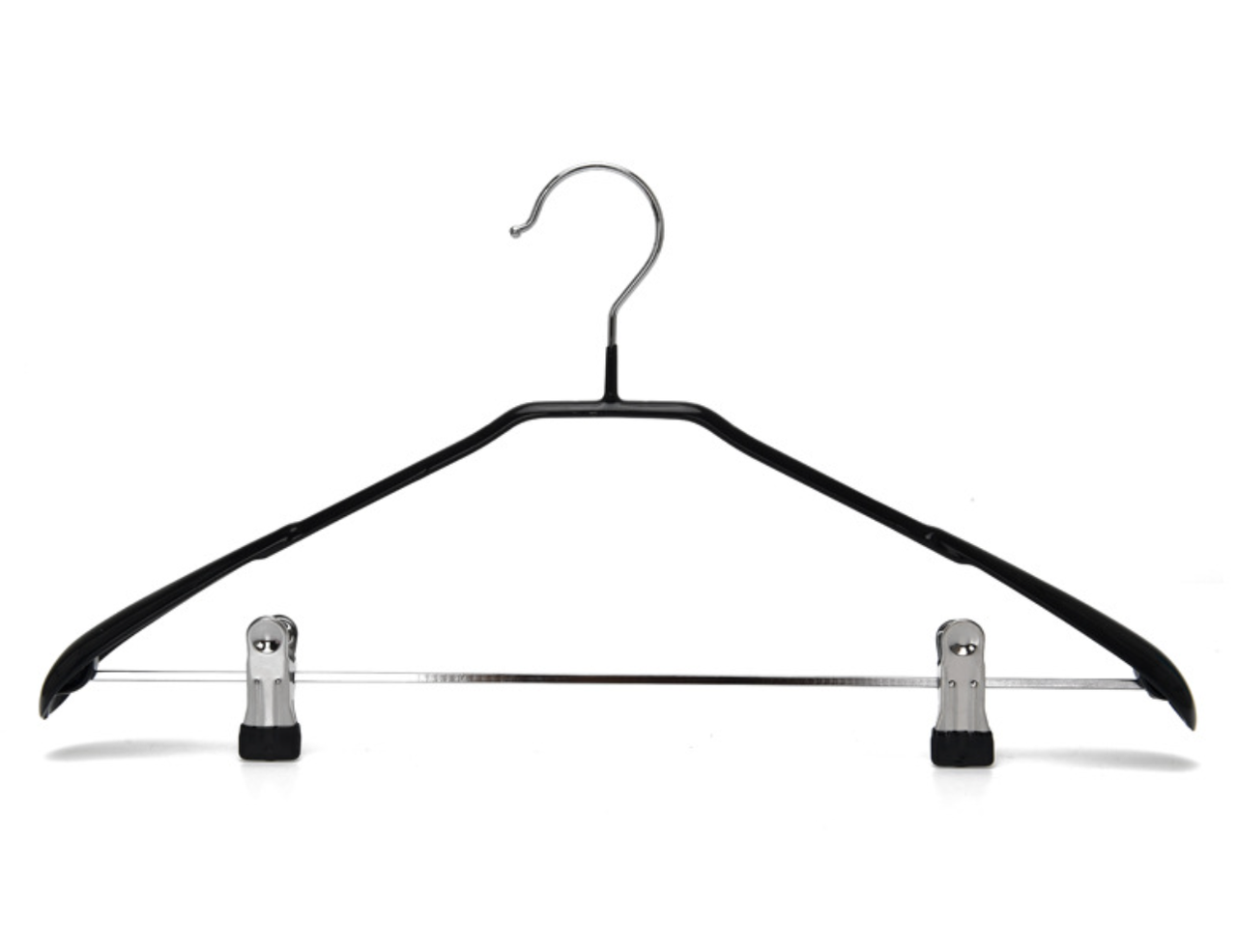 Вішалка силіконова костюмна з прищіпками 43см