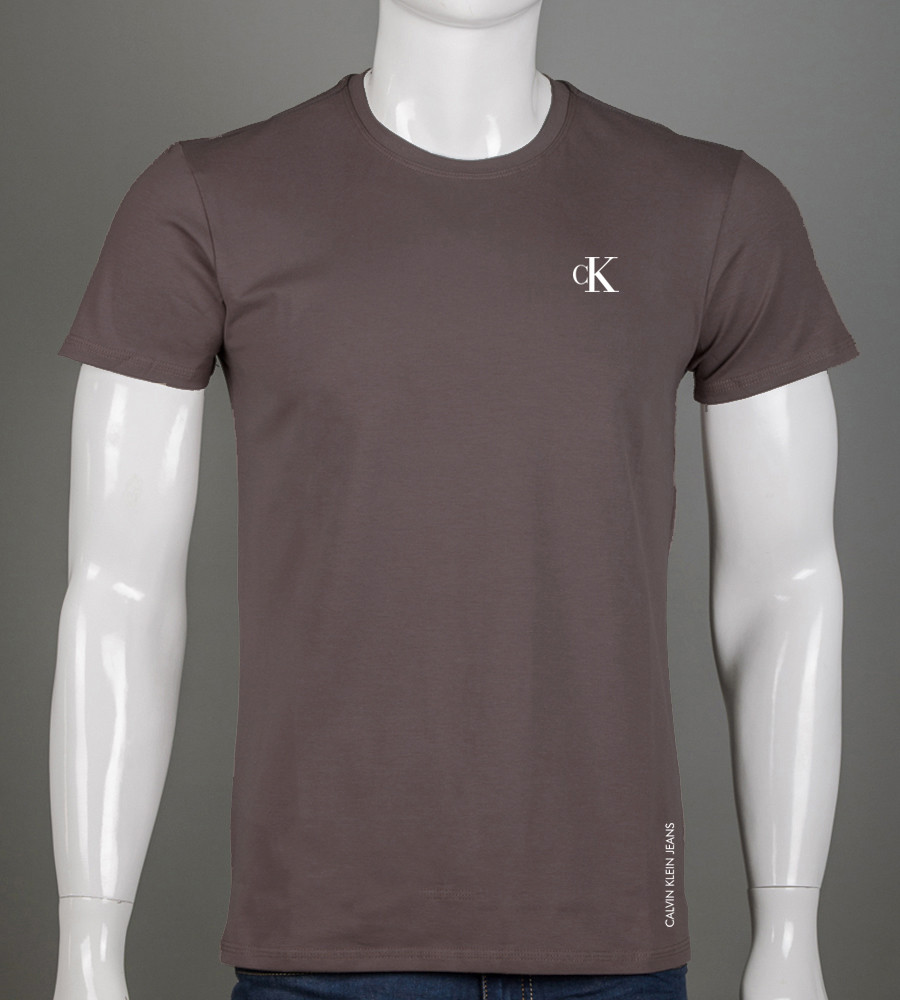 Футболка чоловіча Calvin Klein 2418м (Уп.4шт M-XXL), Коричневий