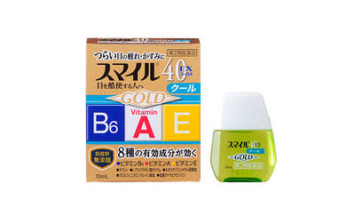 Японські краплі від втоми очей LION Smile 40EX GOLD, 13 мл