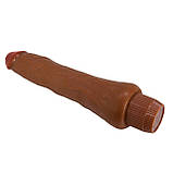 Вібратор Barbara Dryad Vibrator 9,8" Brown, фото 7