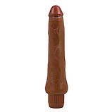 Вібратор Barbara Dryad Vibrator 9,8" Brown, фото 5