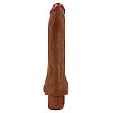 Вібратор Barbara Dryad Vibrator 9,8" Brown, фото 4