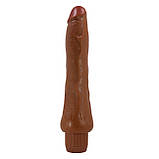 Вібратор Barbara Dryad Vibrator 9,8" Brown, фото 3