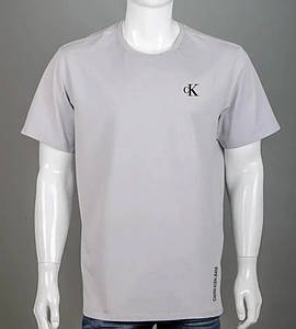 Футболка супер-батал 2418сб (Уп.2шт 5XL,6XL), Світло-сірий