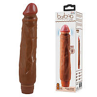 Вибратор Barbara Jack Vibrator 10" Brown