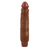 Вибратор Barbara Jack Vibrator 10" Brown, фото 5
