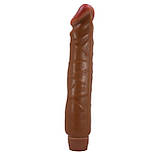 Вибратор Barbara Jack Vibrator 10" Brown, фото 4