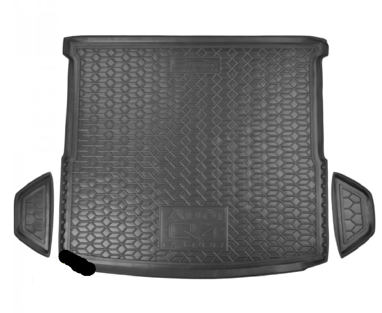 Килимки в багажник Audi Q4 E-Tron верхня полиця 2021- поліуретан 112098 Avto-Gumm, фото 1
