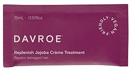 Зміцнювальна маска для волосся Davroe Replenish Jojoba Creme Treatment 15 мл