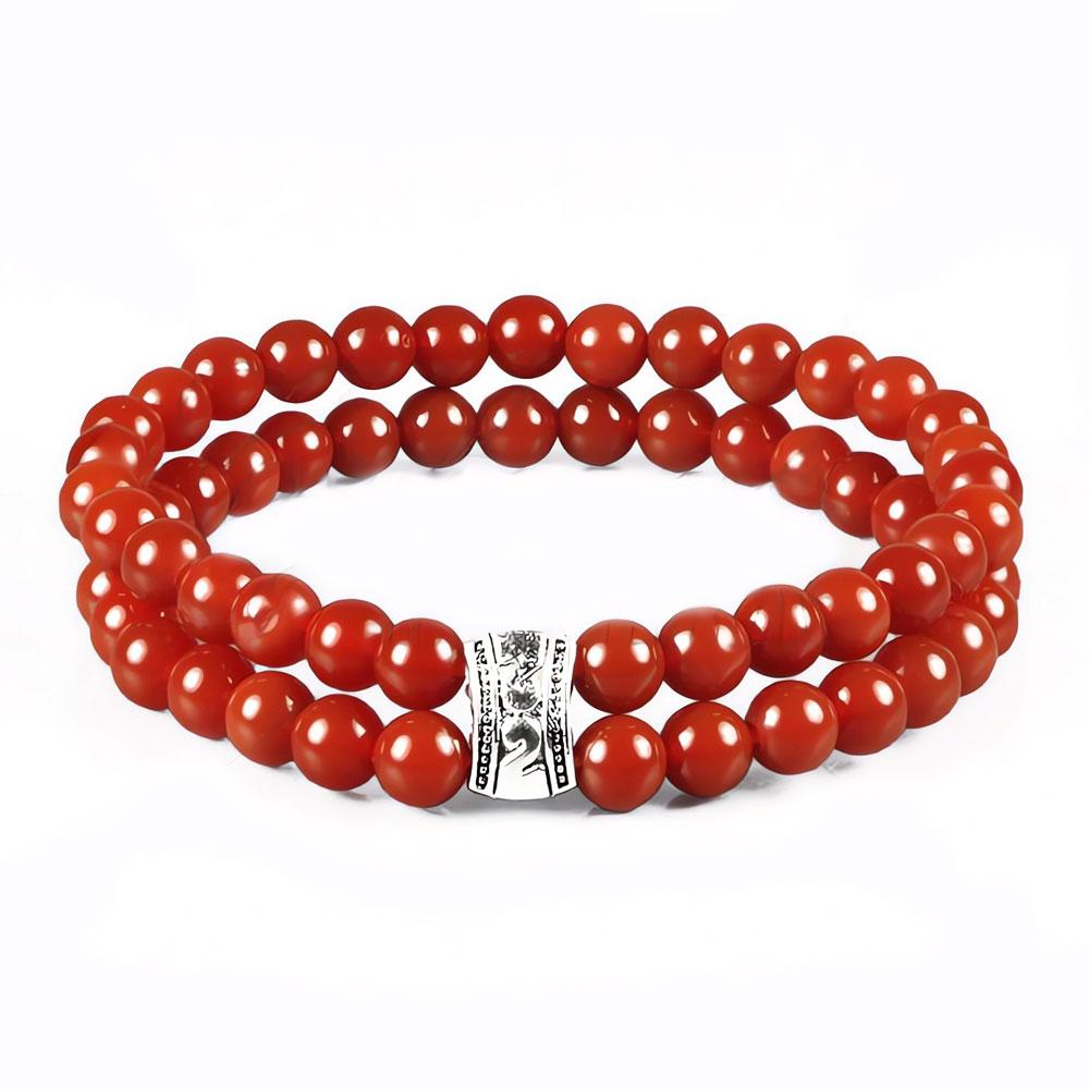 Браслет із Сердолика подвійний, фото 1