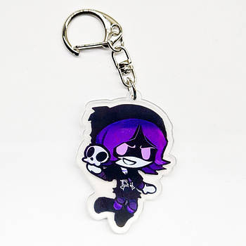 "Узі (Дрони вбивці)" брелок акриловий двосторонній з уф-друком