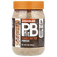 PBfit, арахісова паста в порошку, шоколад, 227 г (8 унцій) оригінал