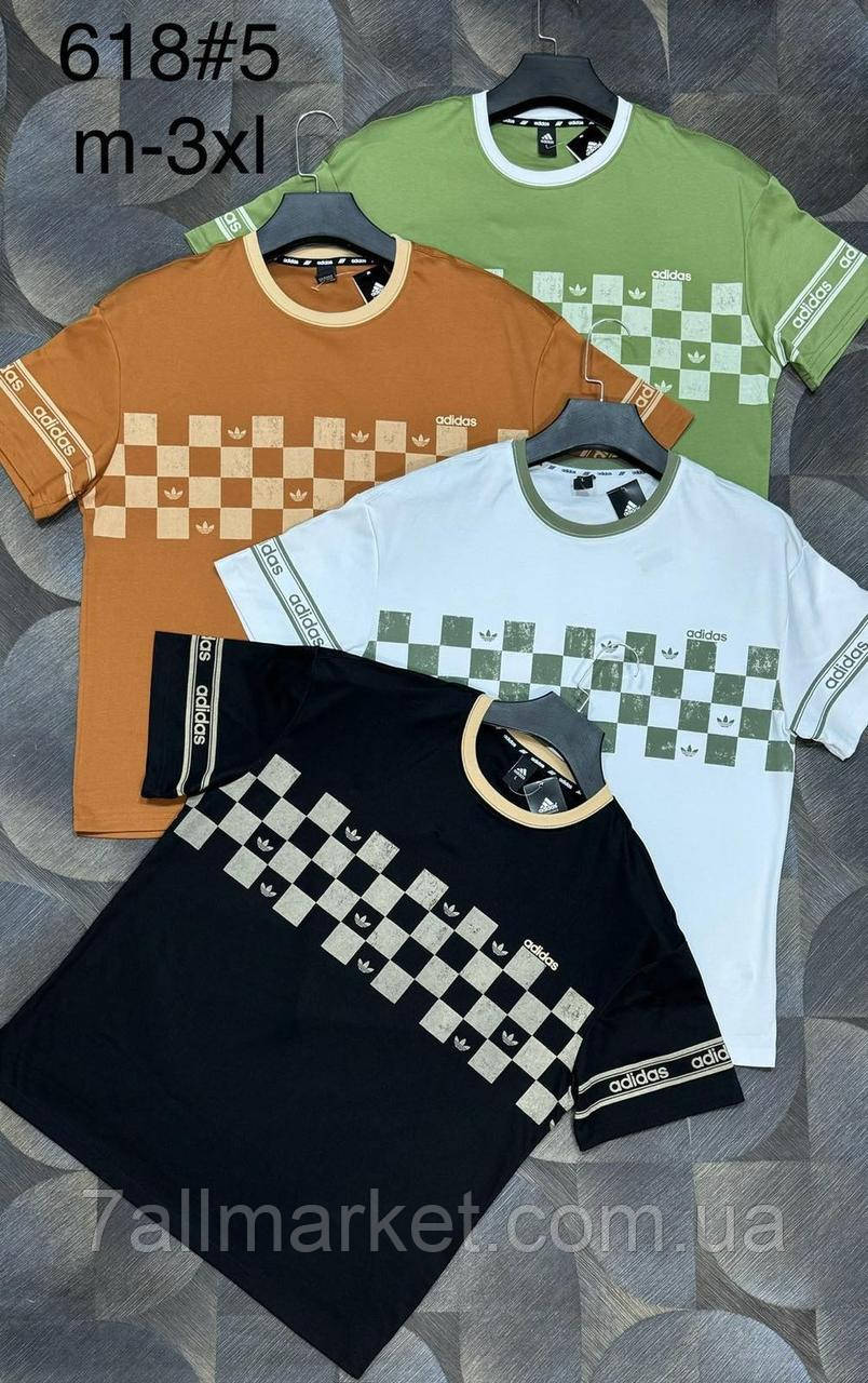 Футболка чоловіча, розміри M-3XL (4кв) "PROSTOMEN" недорогого від прямого постачальника