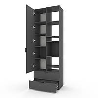 Шафа Metkas Home A001R 800x420x2300 ЛДСП Антрацит