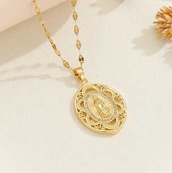 Підвіска на шию з образом Діви Марії