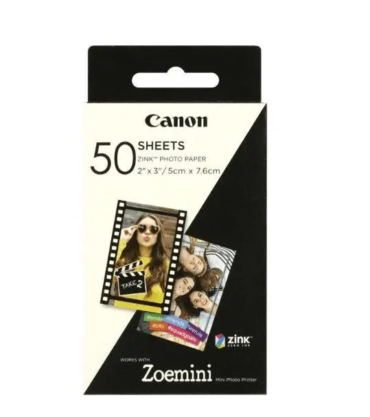Фотопапір для камери Canon Zink Zoemini 50 (3215C002), фото 1