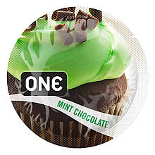 Набір оральних презерватив One Flavor Waves Mint Chocolate зі смаком м'яти з шоколадом (ціна за 5 шт)