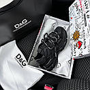 Кросівки чоловічі чорні Dolce & Gabbana Space Black (19707), фото 3