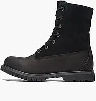 Urbanshop com ua Черевики жіночі Timberland Authentics Waterproof Roll-Top Boot Black TB08149A001 РОЗМІРИ