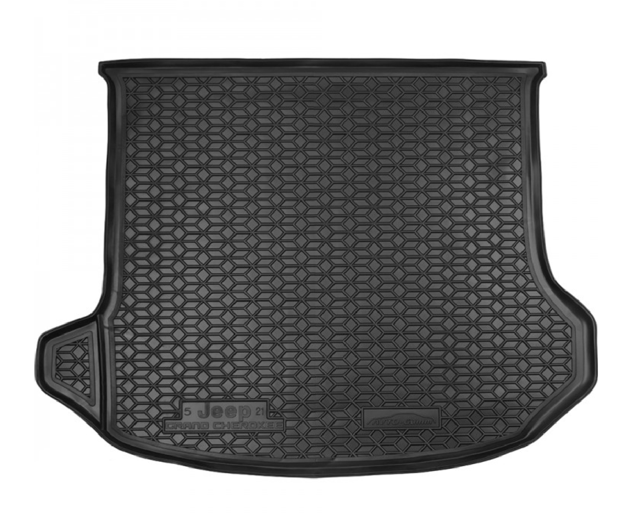 Килимки в багажник Jeep Grand Cherokee WL 2021- 5місць поліуретан 112178 Avto-Gumm