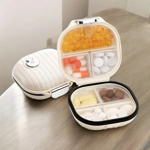 Органайзер для таблеток, таблетка із 7 окремих секцій, фото 1