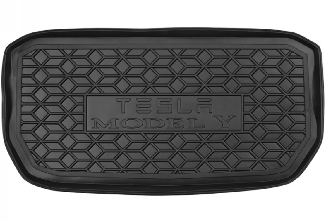 Килимки в багажник Tesla Model Y 2020- задній малий поліуретан 1121721 Avto-Gumm