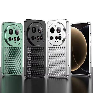 Чохол Xiaomi 15 Ultra бампер накладка алюмінієвий металевий протиударний оригінальний "MAC-PRO"
