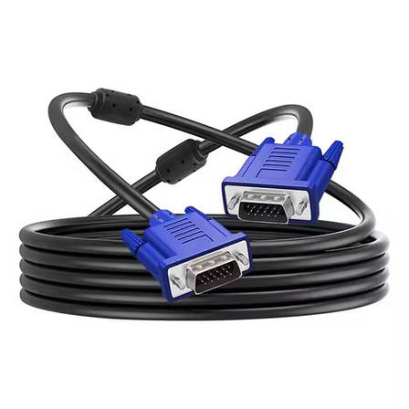 Кабель VGA - VGA 9м з феритовими кільцями, фото 1