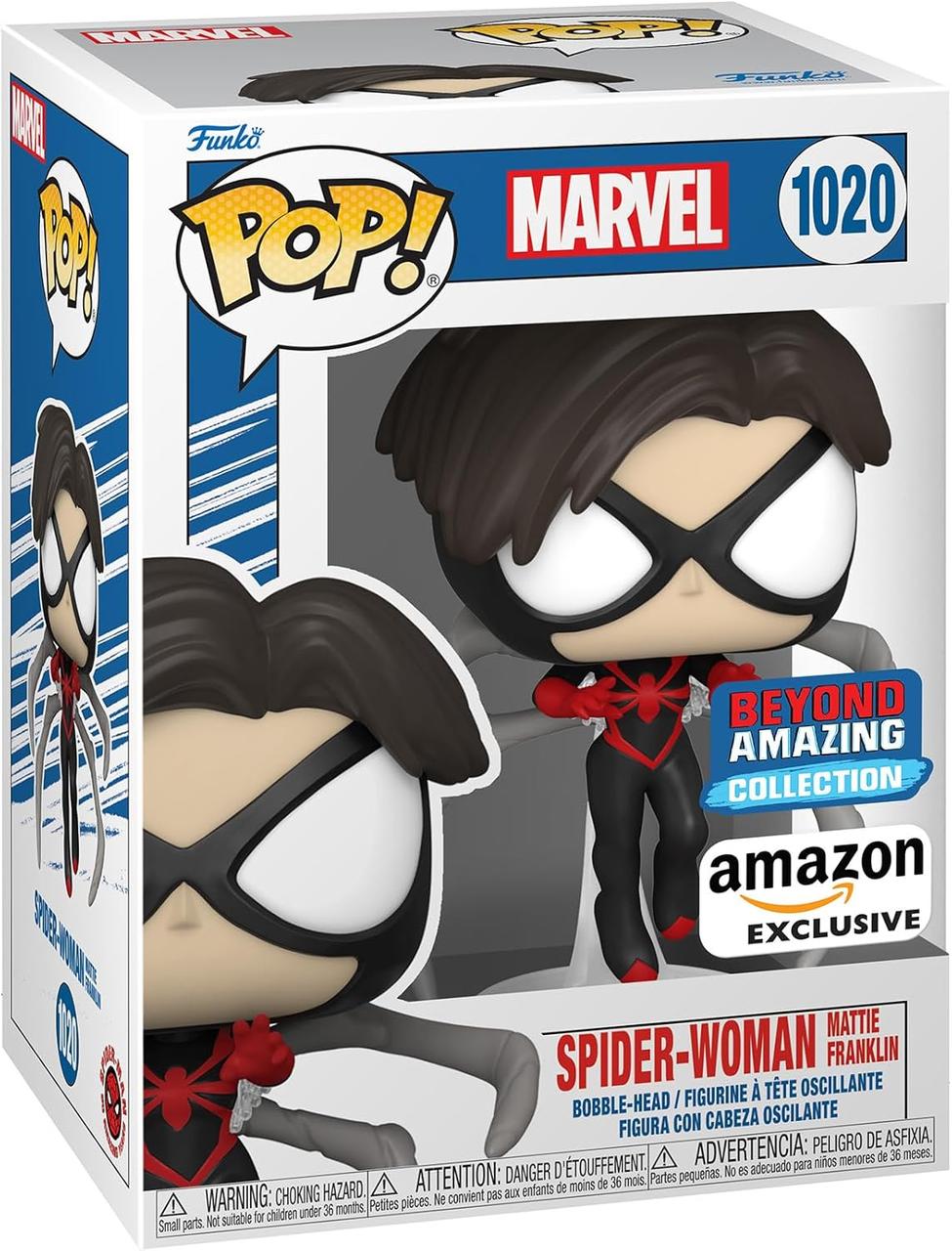 Funko Pop! Marvel: Beyond Amazing — Жінка-павук Метті Франклін