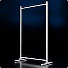 Стійка розбірна "TAIPEI" 1000х1700х500мм. Рейл торговий для одягу, кронштейнів для бутіка., фото 3