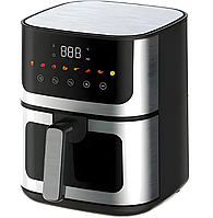 Потужна фритюрниця Rainberg без олії 8 л Сенсорна аерофритюрниця Аерогриль мультипіч для дому 4200 Вт