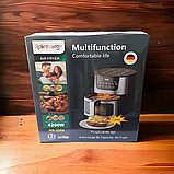 Потужна фритюрниця Rainberg без олії 8 л Сенсорна аерофритюрниця Аерогриль мультипіч для дому 4200 Вт, фото 6