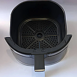 Потужна фритюрниця Rainberg без олії 8 л Сенсорна аерофритюрниця Аерогриль мультипіч для дому 4200 Вт, фото 8