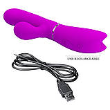 Вибратор Pretty Love Clitoris Vibrator Pink, фото 6