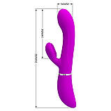 Вибратор Pretty Love Clitoris Vibrator Pink, фото 7