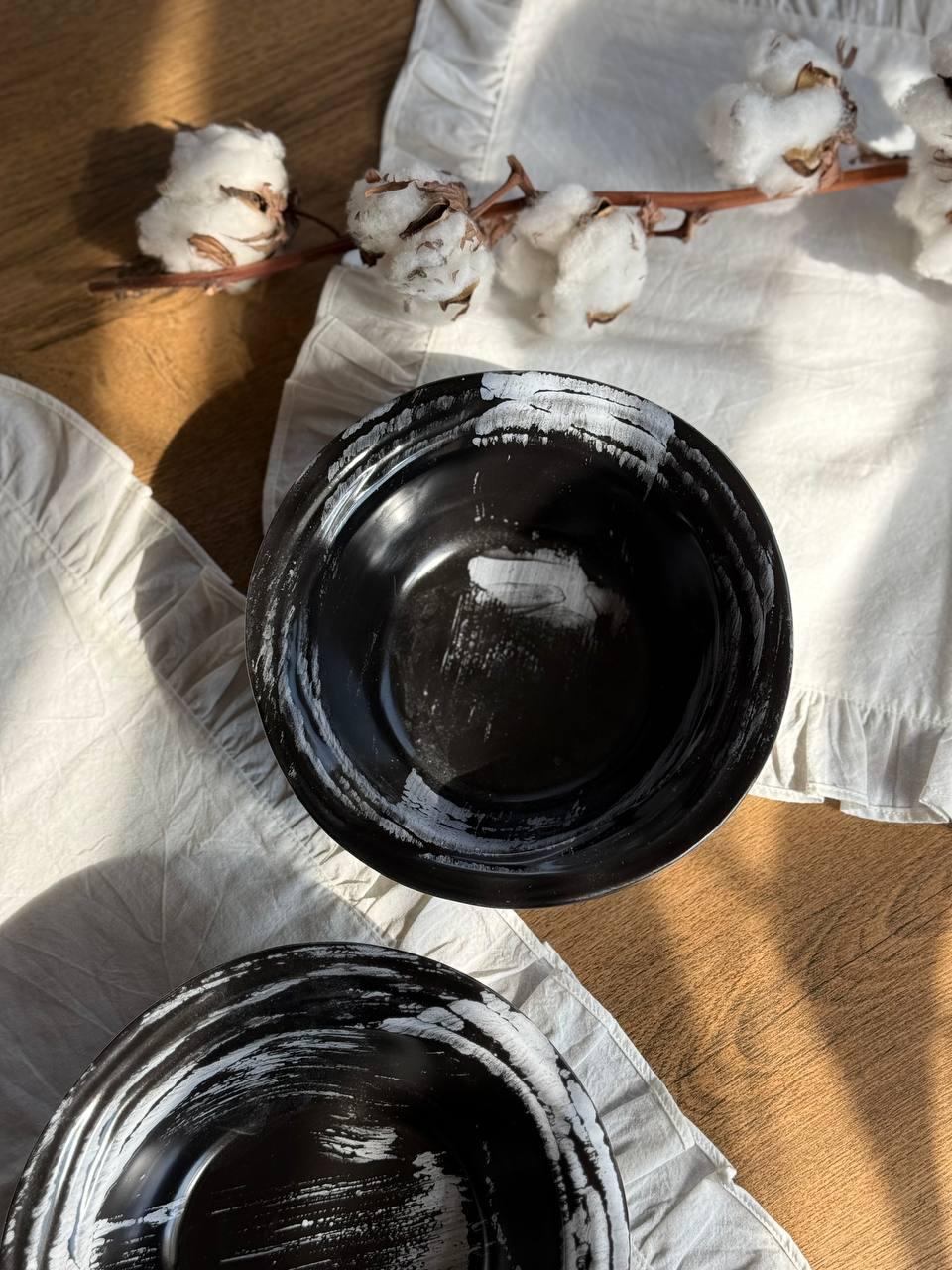 Тарілка Супова 500 мл Тотал Графіт Плюс, фото 1