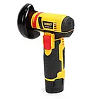 Акумуляторна компактна міні-болгарка DeWalt з електронним керуванням диск до 76 мм потужна батарея 18V 2А в кейсі, фото 3