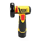 Акумуляторна компактна міні-болгарка DeWalt з електронним керуванням диск до 76 мм потужна батарея 18V 2А в кейсі, фото 5