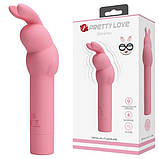 Вибратор Pretty Love Gerardo Vibrator Light Pink, фото 4