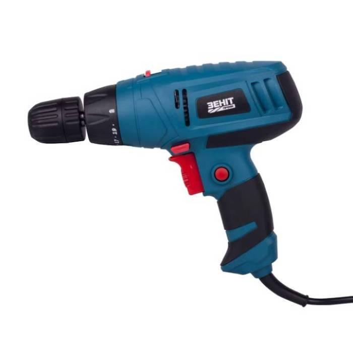 Електричний шуруповерт Зеніт Профі ЗПШ-550/2 Профі 550W Blue (853789)