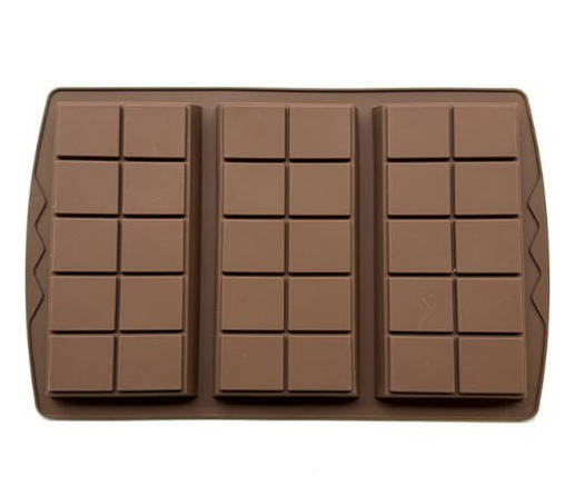 Силіконова форма для дубайського шоколаду з 3-х, фото 1